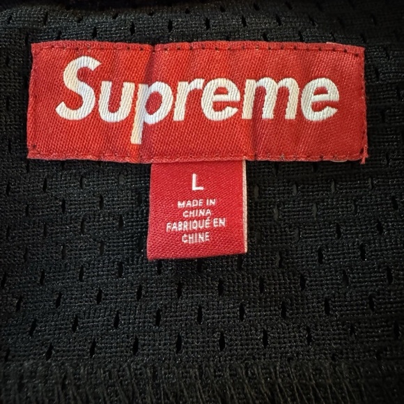 Supreme ANTIHERO Ozzy Hockey Jersey Size Large Shirt Pullover black L New - Picture 2 of 8